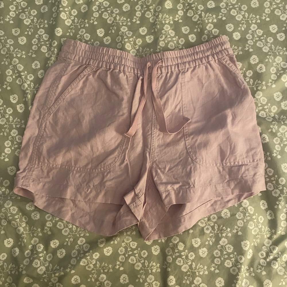 J Crew linen shorts